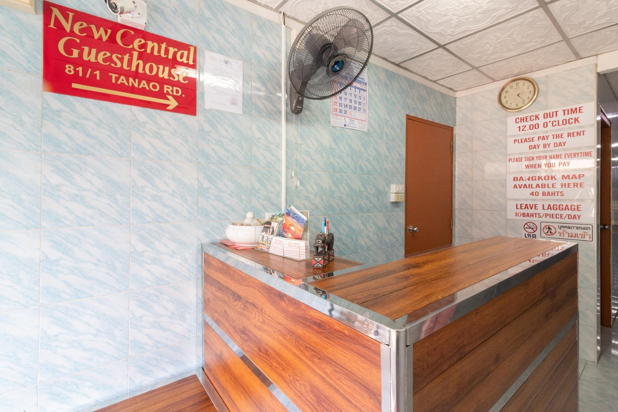 New Central Guesthouse Bangkok Buitenkant foto